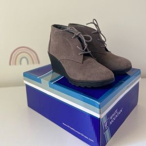 White Mountain Suede Wedges